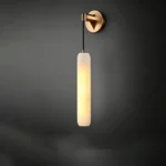 Lune Linear Alabaster Wall Sconce