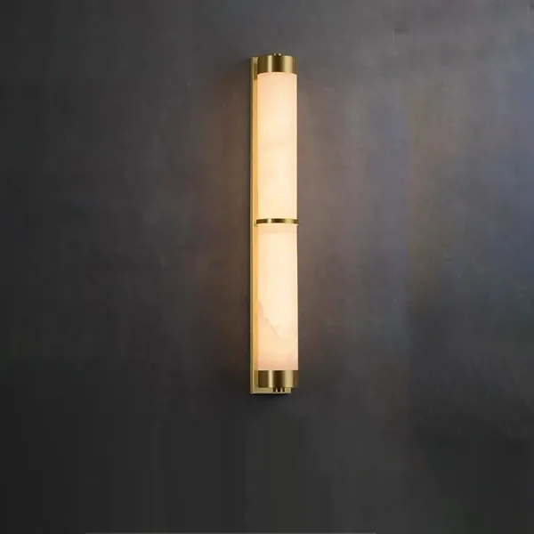 Nacre Linear Alabaster Wall Sconce