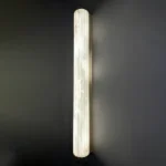 Nuage Round Alabaster Wall Sconce