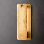 Orbe Two-Tier Alabaster Wall Sconce