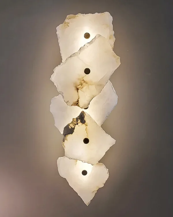 Perle Alabaster Wall Sconce III