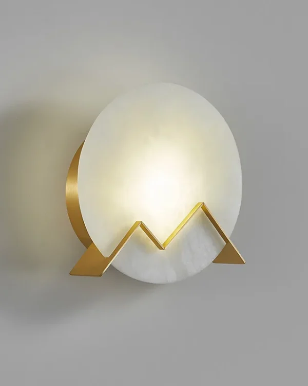 Plume Alabaster Wall Sconce