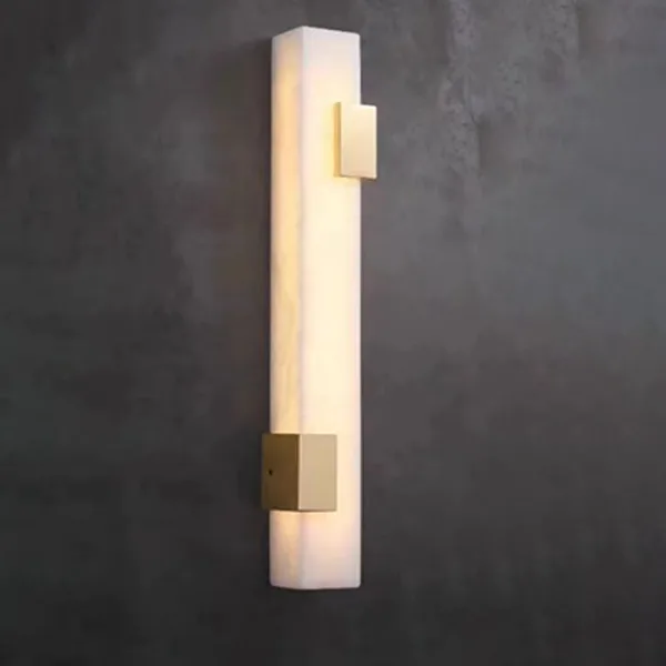 Plume Linear Alabaster Wall Sconce