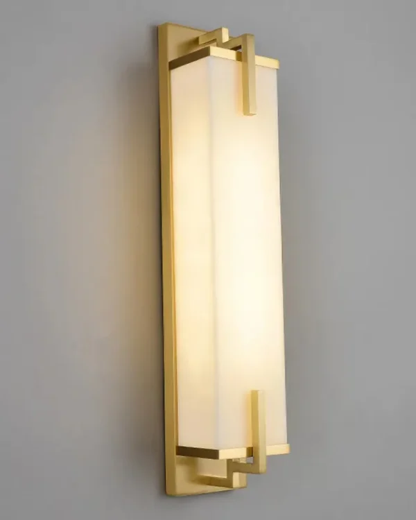 Pétale Alabaster Wall Sconce