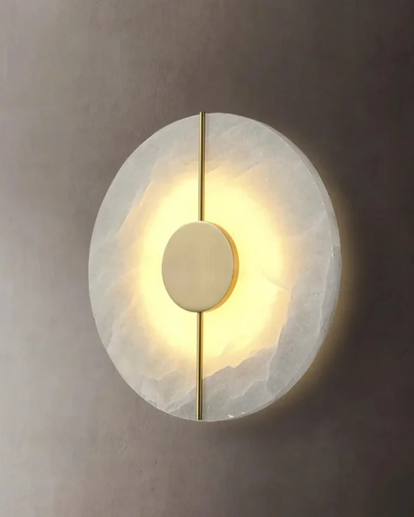 Vesper Alabaster Wall Sconce, 8" H