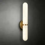 Vesper Alabaster Wall Sconce, 21" H
