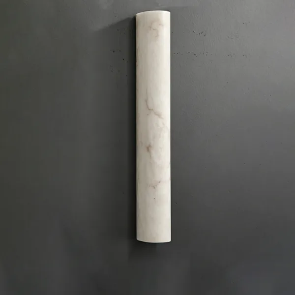 Zénith Alabaster Wall Sconce, 20" H