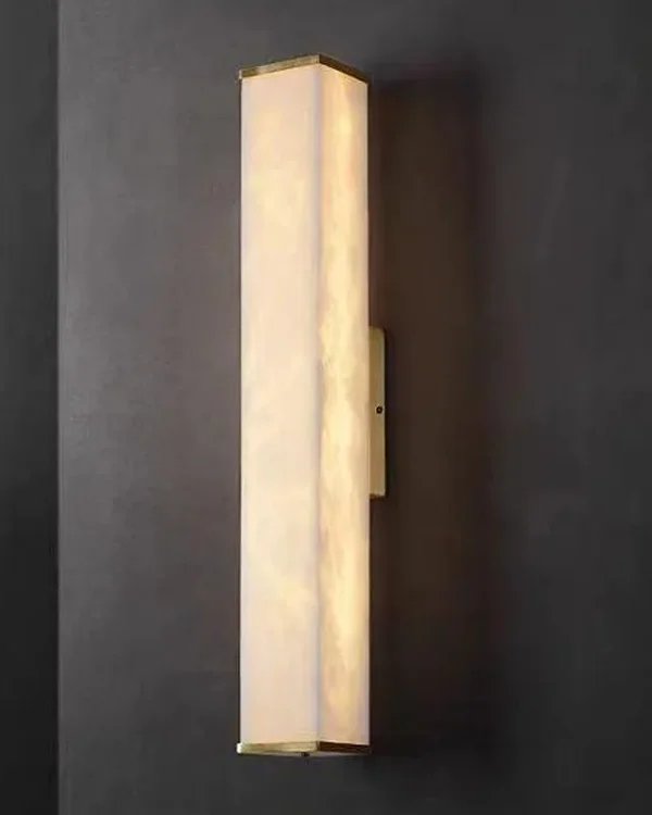 Éclat Linear Alabaster Wall Sconce