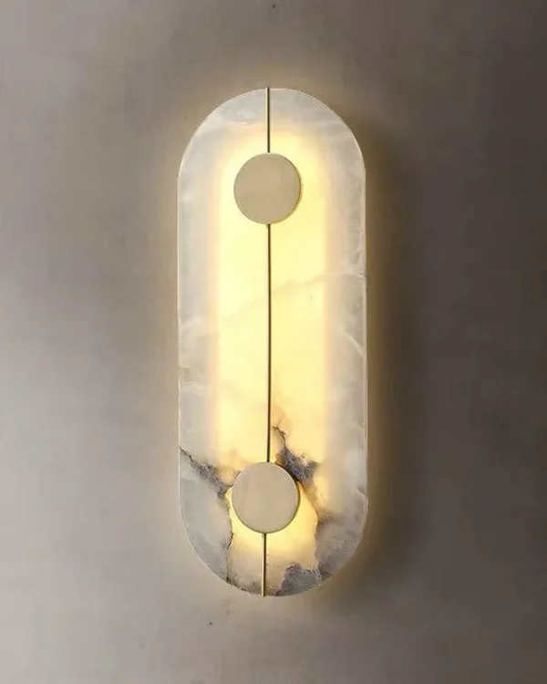 Éclat Alabaster Wall Sconce