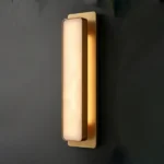 Éclat Two-Tier Alabaster Wall Sconce