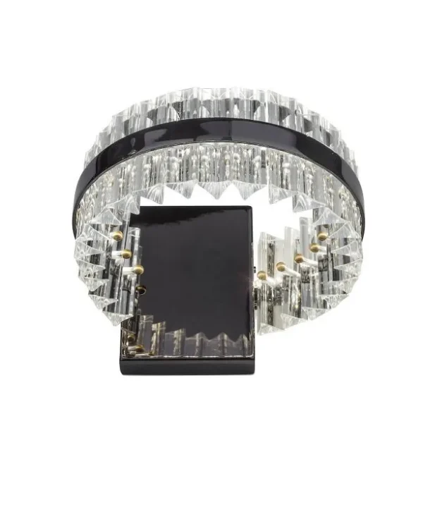 Anneau Ring Glass Wall Sconce in gold