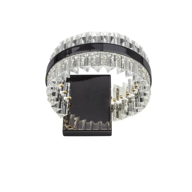 Anneau Ring Glass Wall Sconce in gold
