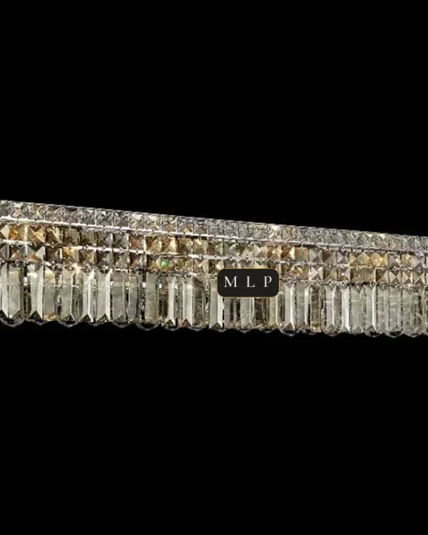 Schönbrunn Crystal Wall Sconce, 6-Light in polished chrome